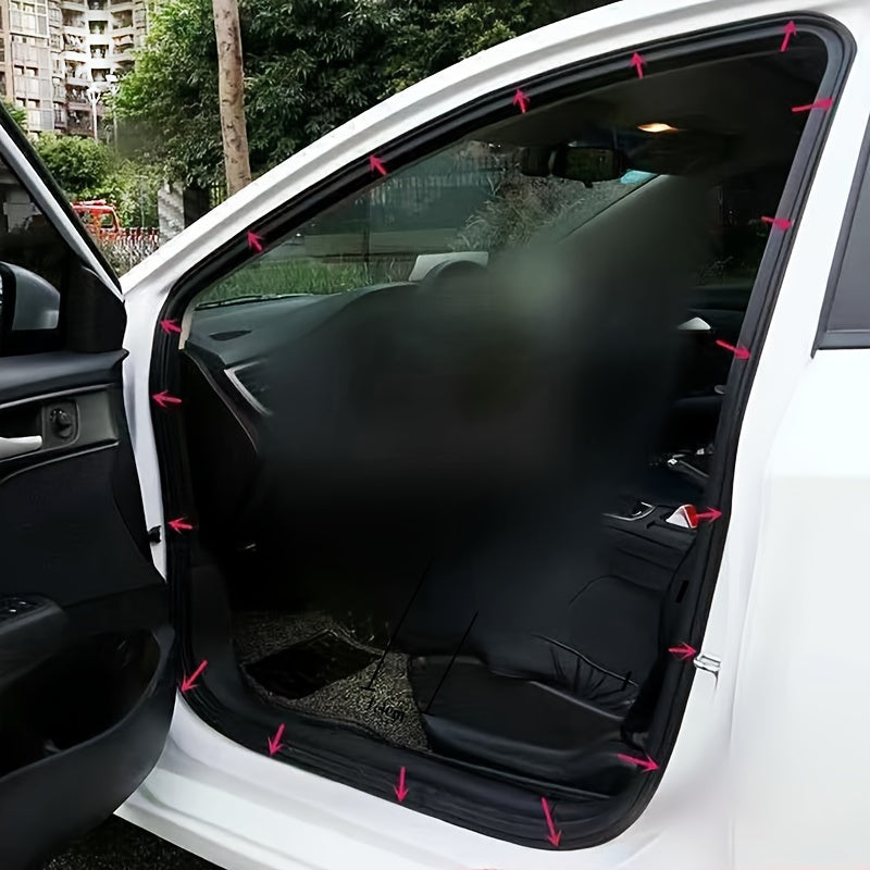 Car Door Seal Strip Double Layer Thickened Soundproofing Dust Protection