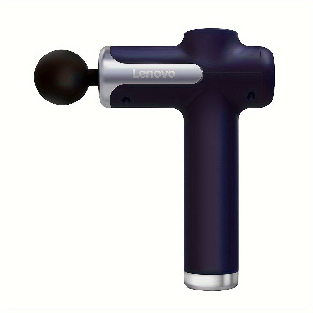 Quiet Percussion Massage Gun with 8 Heads USB Rechargeable for Back Legs and Buttocks