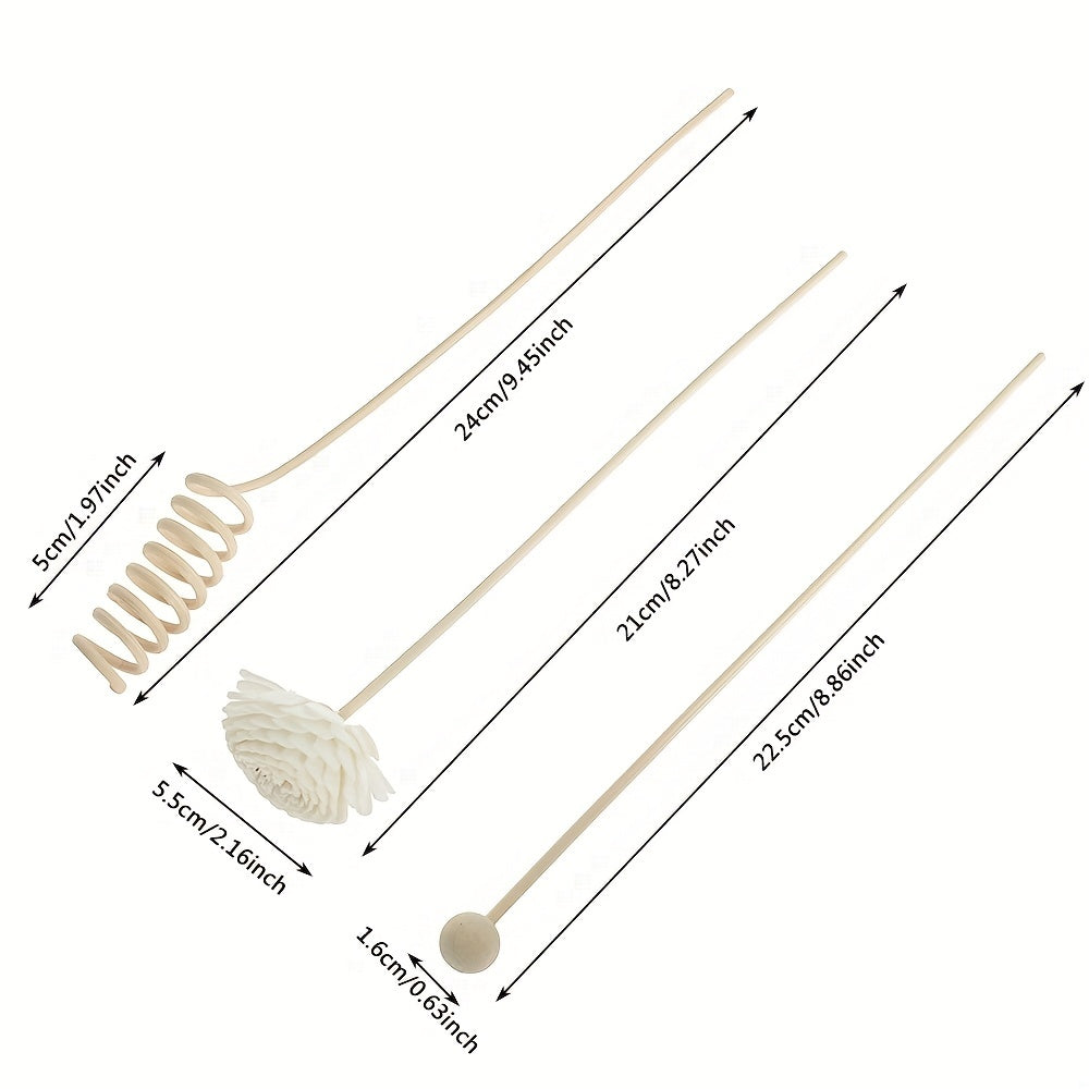 Reed Diffuser Set 9 Pieces Home Decor Scented Aromatherapy
