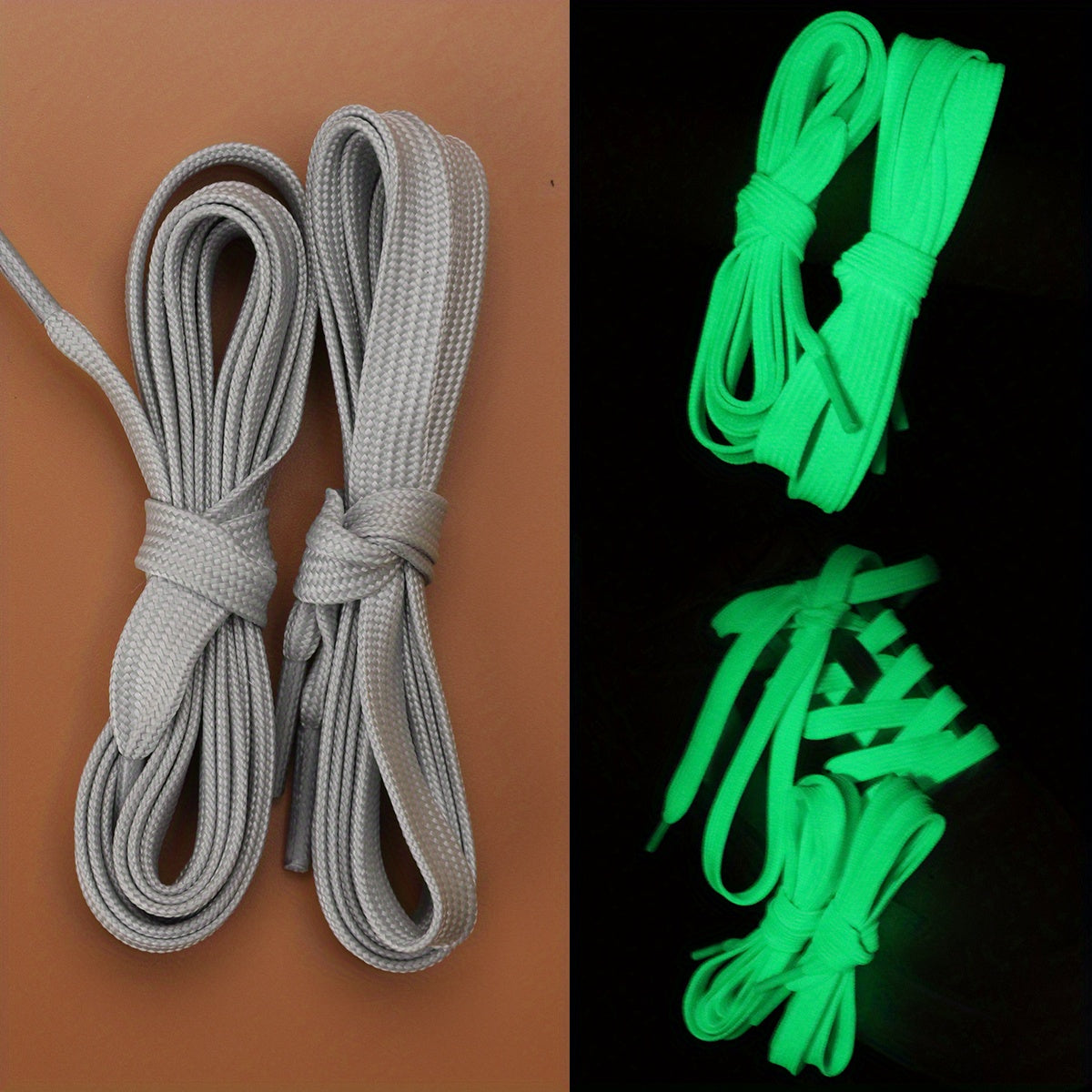 Reflective Luminous Shoelaces for Sneakers and Sports Shoes Running Accessories