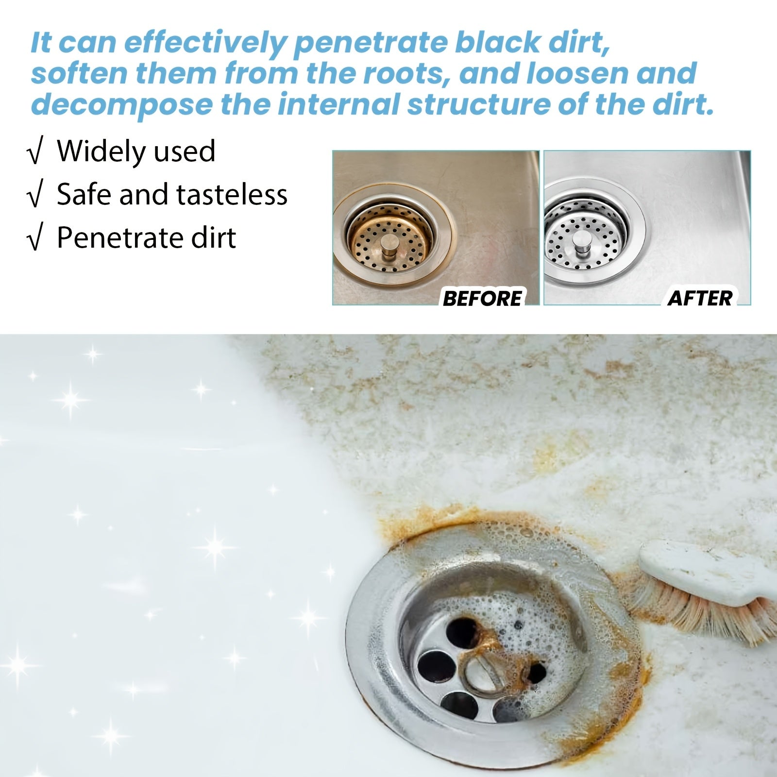 Pasta metálica multiusos para eliminar óxido en cocinas y campanas extractoras