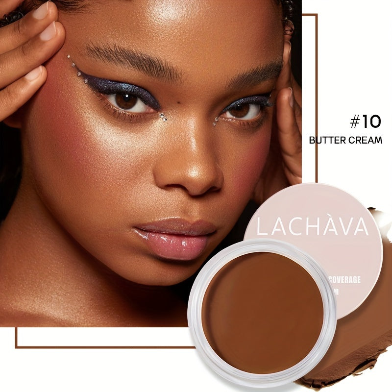 Women Full Coverage Concealer Cream Waterproof Liquid Foundation for Blemishes