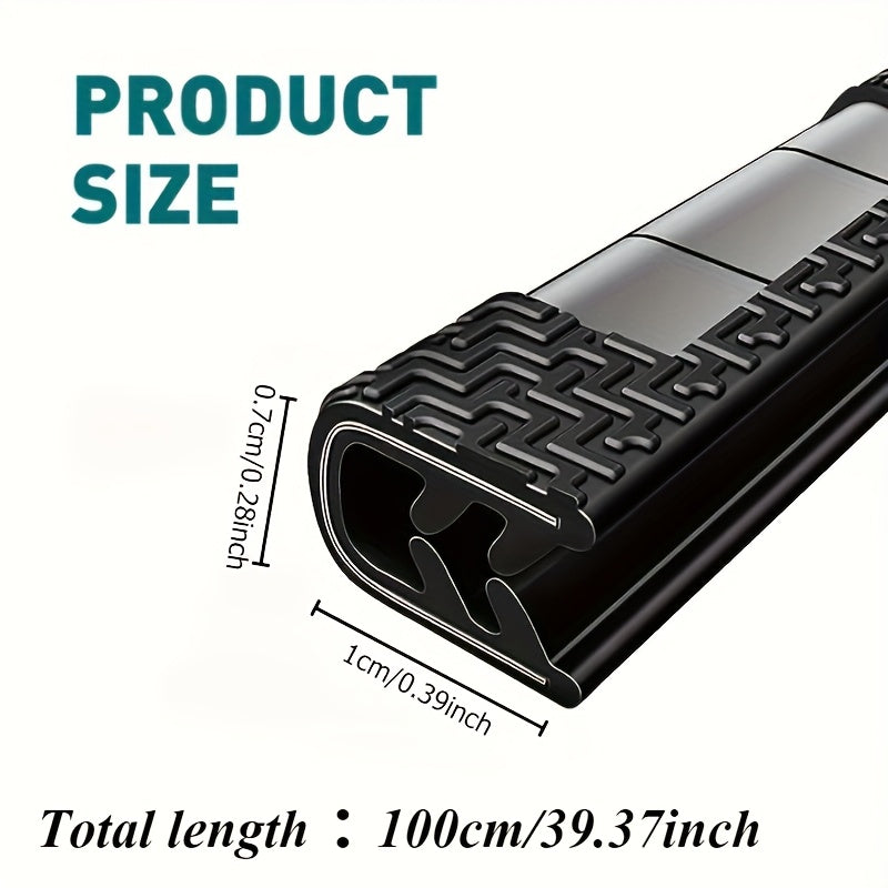 U-Shaped Rubber Door Seal for Car Luggage Compartment Edge Guard Strip