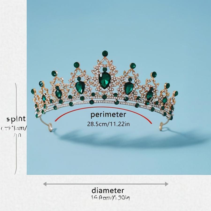 Ayollar uchun to'y taqmog'i, o'simliklardan ilhomlangan dizayni bilan, zink alloy soch aksessuari, to'ylar uchun