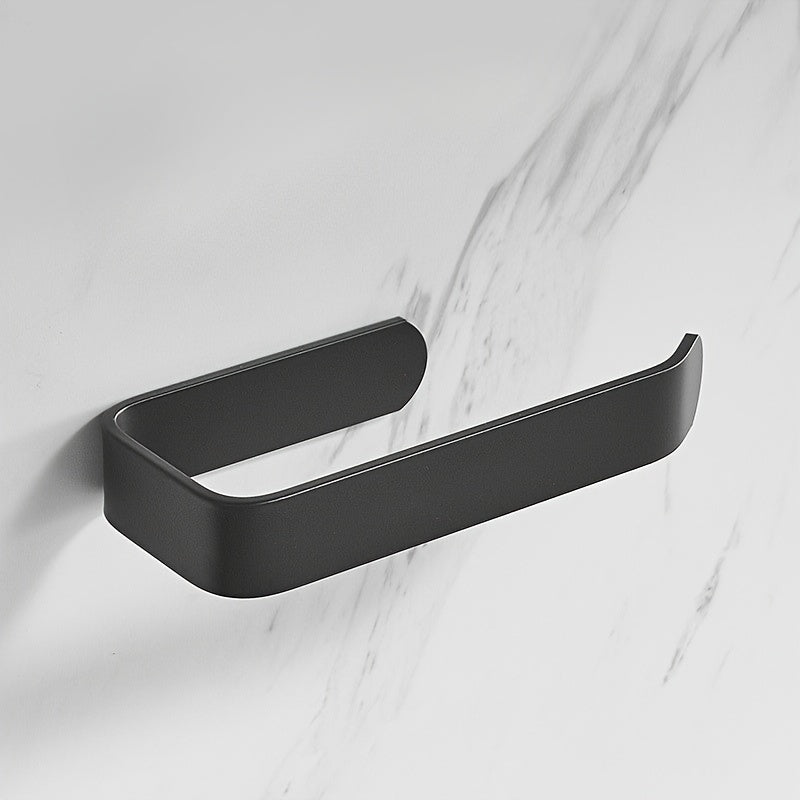 Self-Adhesive Wall-Mounted Toilet Paper Holder for Bathroom