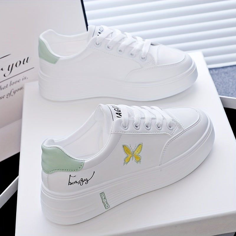Zapatillas blancas transpirables para mujer para deportes, ocio y senderismo
