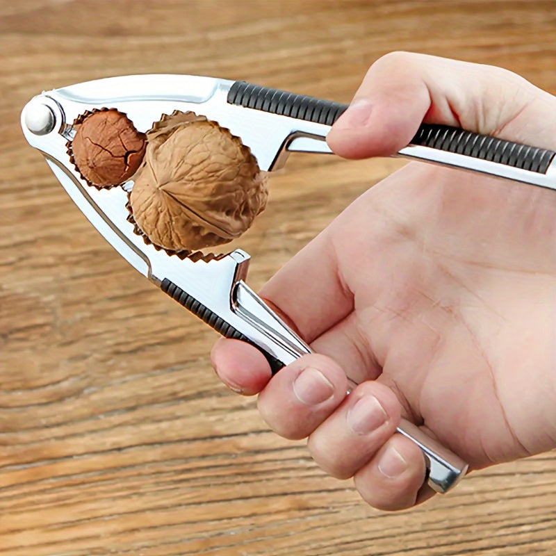 Metal Nutcracker Peeling Tool Reusable Kitchen Walnut Opener Household Crackers