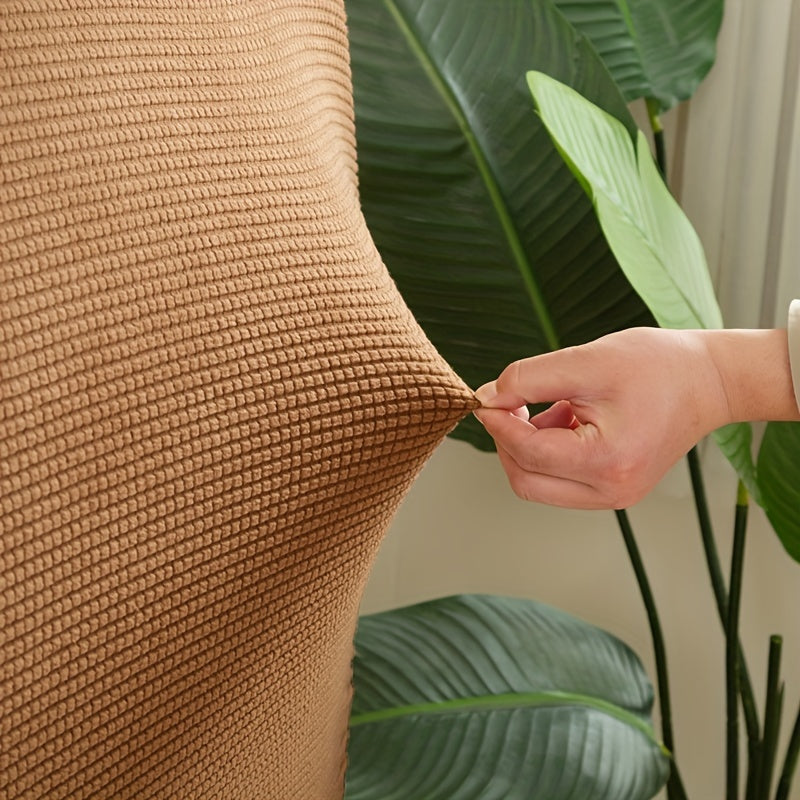 Machine Washable Polyester Fiber Fill Headboard Cover with Macaron-Inspired Corn Texture