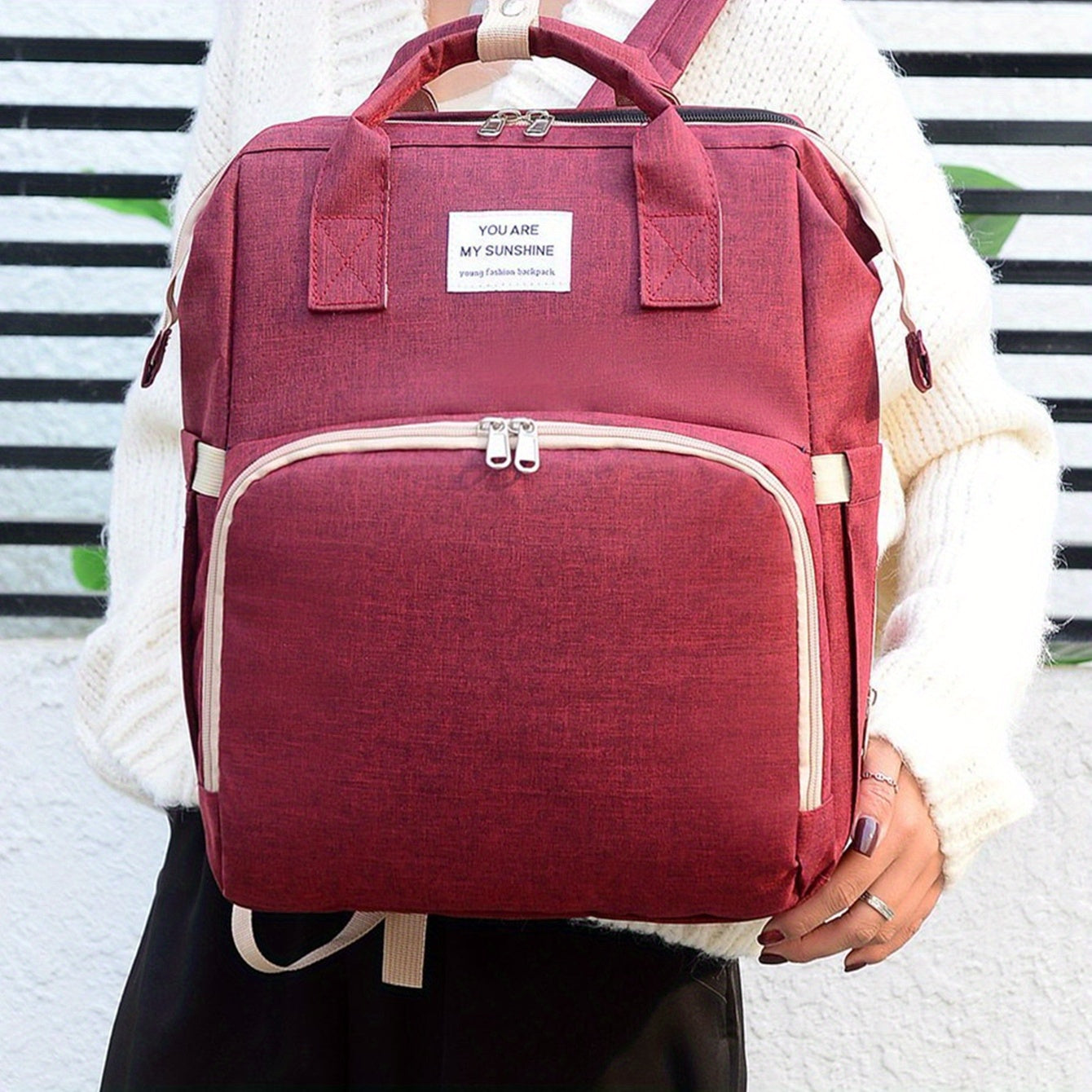 Lightweight Canvas Tote Bag for Women with Spacious Interior and Compact Design