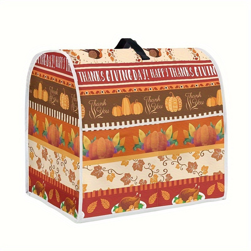 Thanksgiving Oshxona Texnikasi Qopqog'i - Qaymoq Yaprog'i Qahva Tayyorlagich, Blender, Mikser va Sharbati Mashinasi uchun Portativ Changdan Himoya Qoplamalari