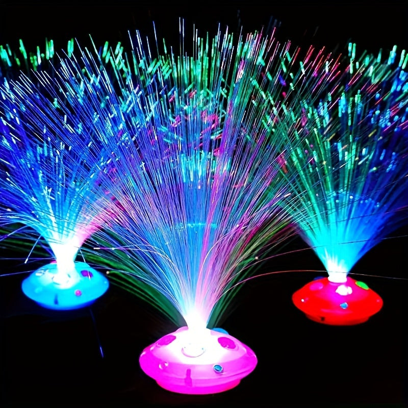 LED Fiber Optic Lights 8-Mode Set for Holiday Decorations and Gifts