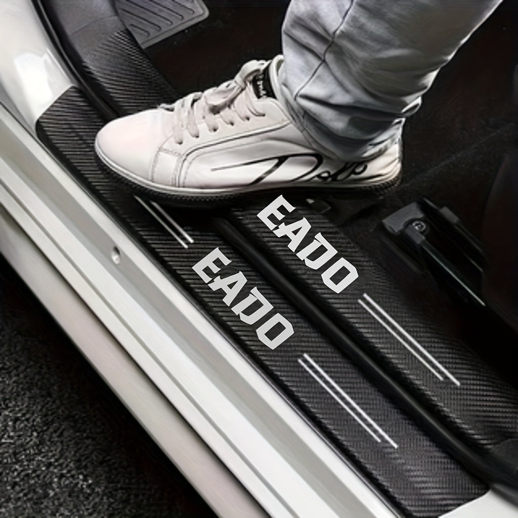 5-Donali PVC Avtomobil eshigi pastki qismi himoya qoplamasi orqa bumper vinil stiker himoya qiluvchilar