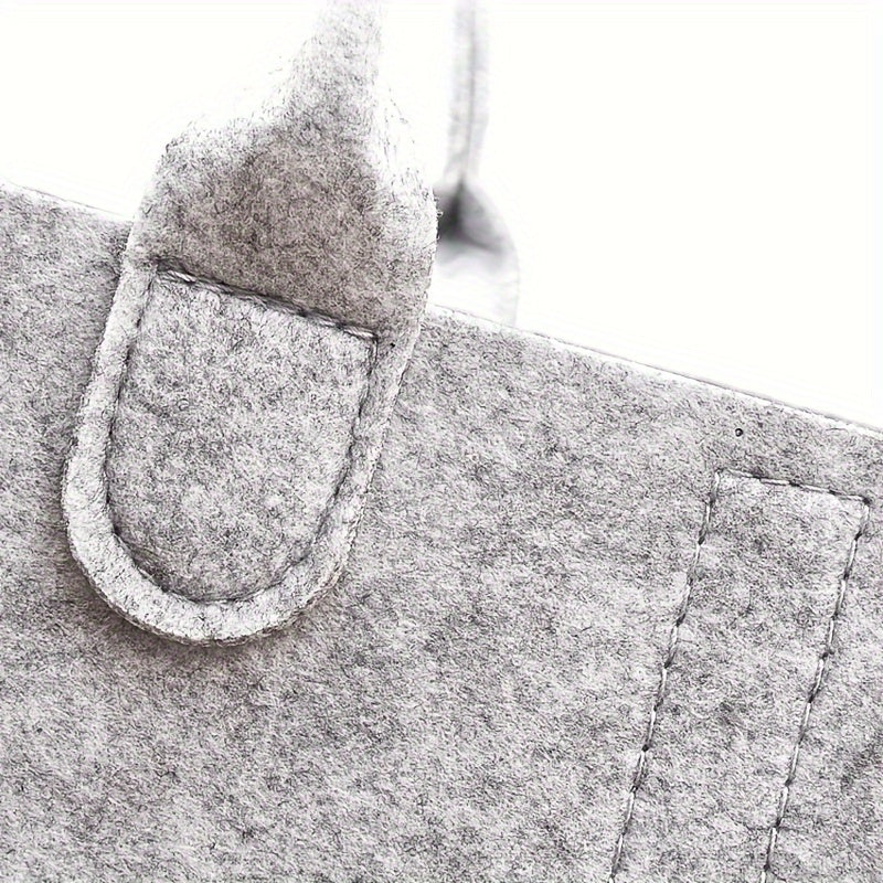 Sturdy Felt Diaper Caddy Organizer for Babies with Wipes and Supplies