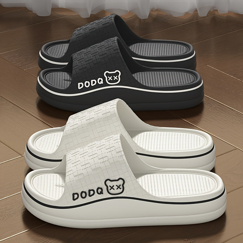 Женские EVA слайды - летние пляжные шлепанцы для бассейна и отдыха с принтом лапы