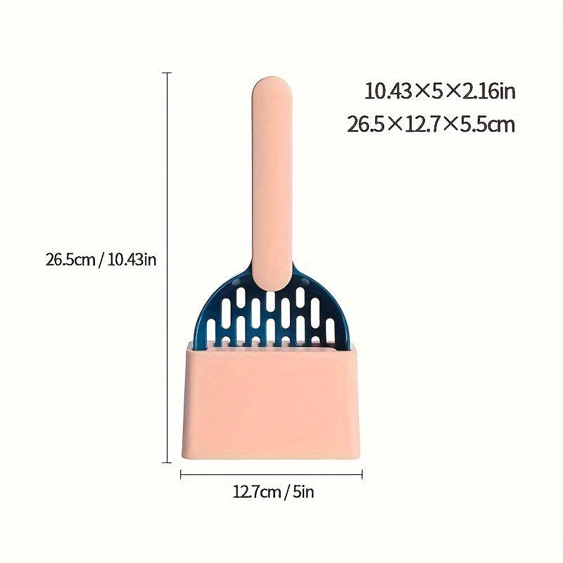 Cat Litter Shovel Set Large and Small Plastic for Pet Toilet Cleaning