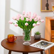 10 dona sun'iy tulip gulzami, to'ylar, sevgililar kuni, uy bezaklari uchun, batareyalar kerak emas