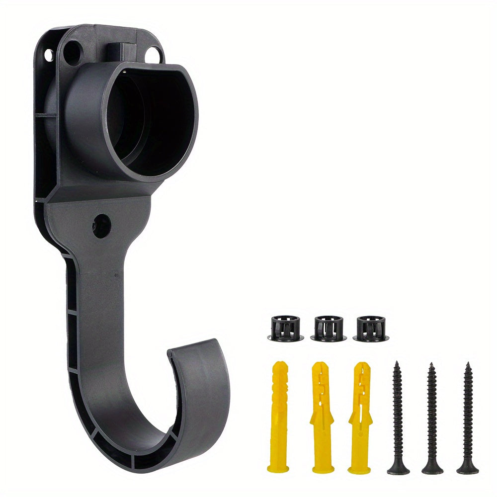 Wall Mount Bracket for Electric Vehicle Chargers Durable ABS PC Cable Holder with Secure Grip