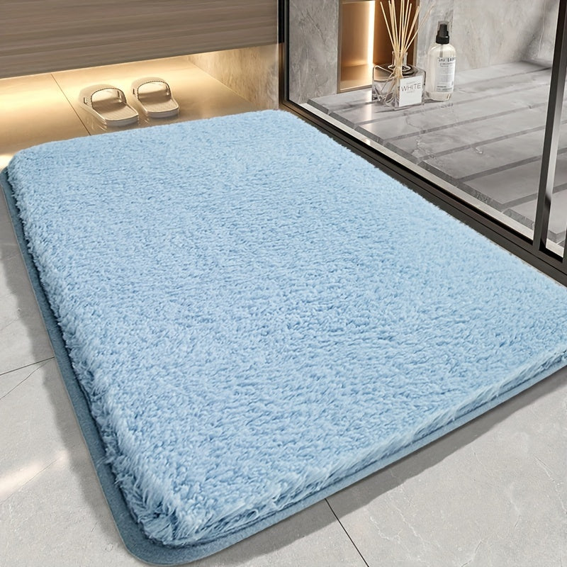 Absorbent Non-Slip Bathroom Rug for Shower or Sink 20x30 Inches