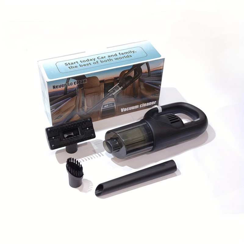 Wireless Handheld Vacuum Cleaner with High-Suction Cyclone, USB Rechargeable, for Home Car Office