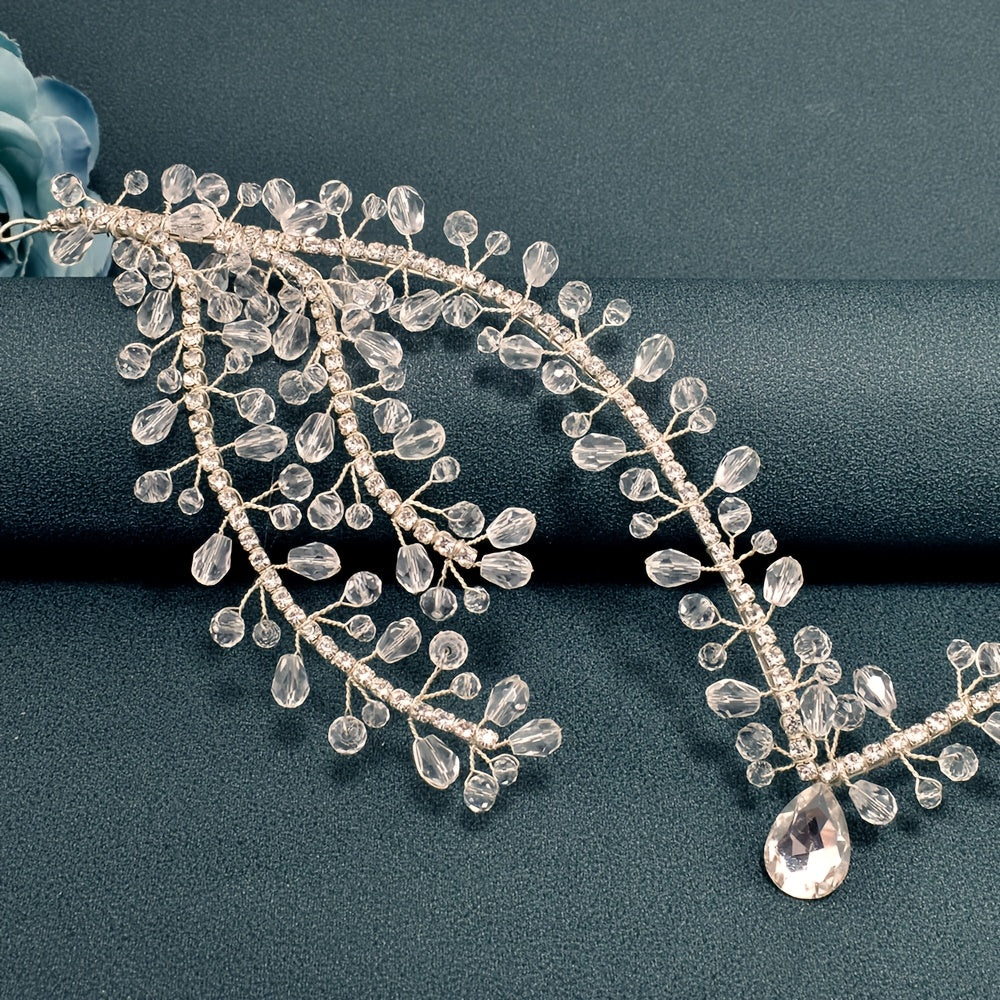 Women's Crystal Headpiece for Weddings and Events Elegant Bridal Hair Accessory