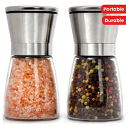 Adjustable Ceramic Core Grinder for Camping Hiking BBQ Kitchen Use