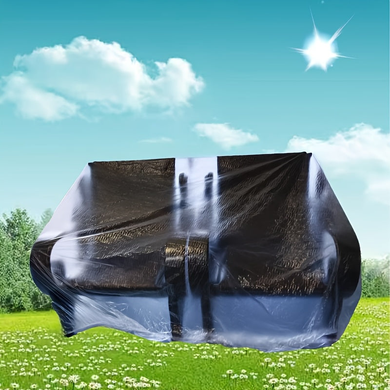 Protective Plastic Dust Covers for Appliances and Office Equipment 1/2 Pack