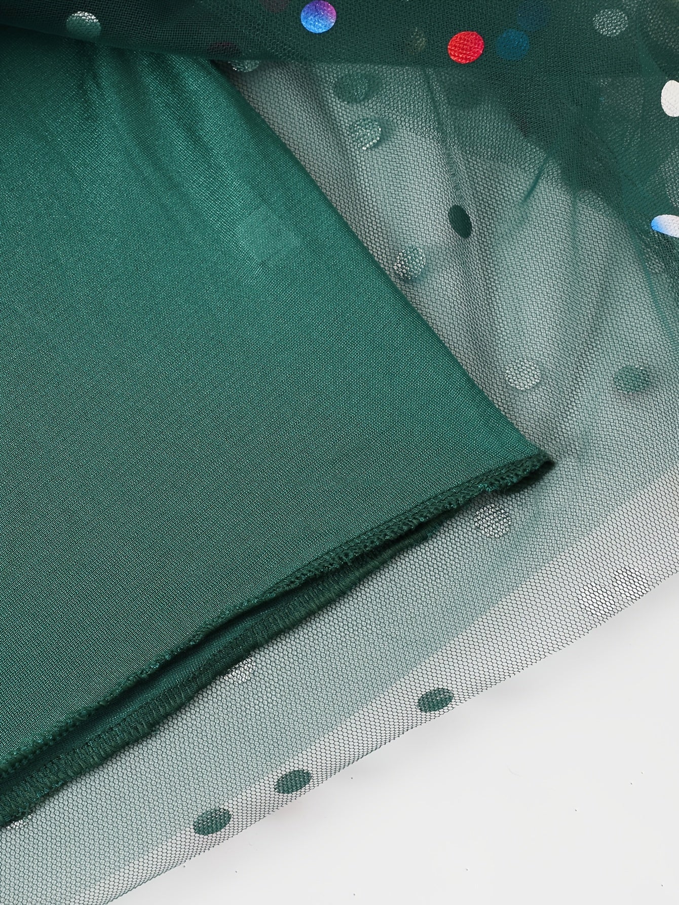 Women's Pleated Knit Skirt with Contrast Mesh Polyester Spring Summer Fall