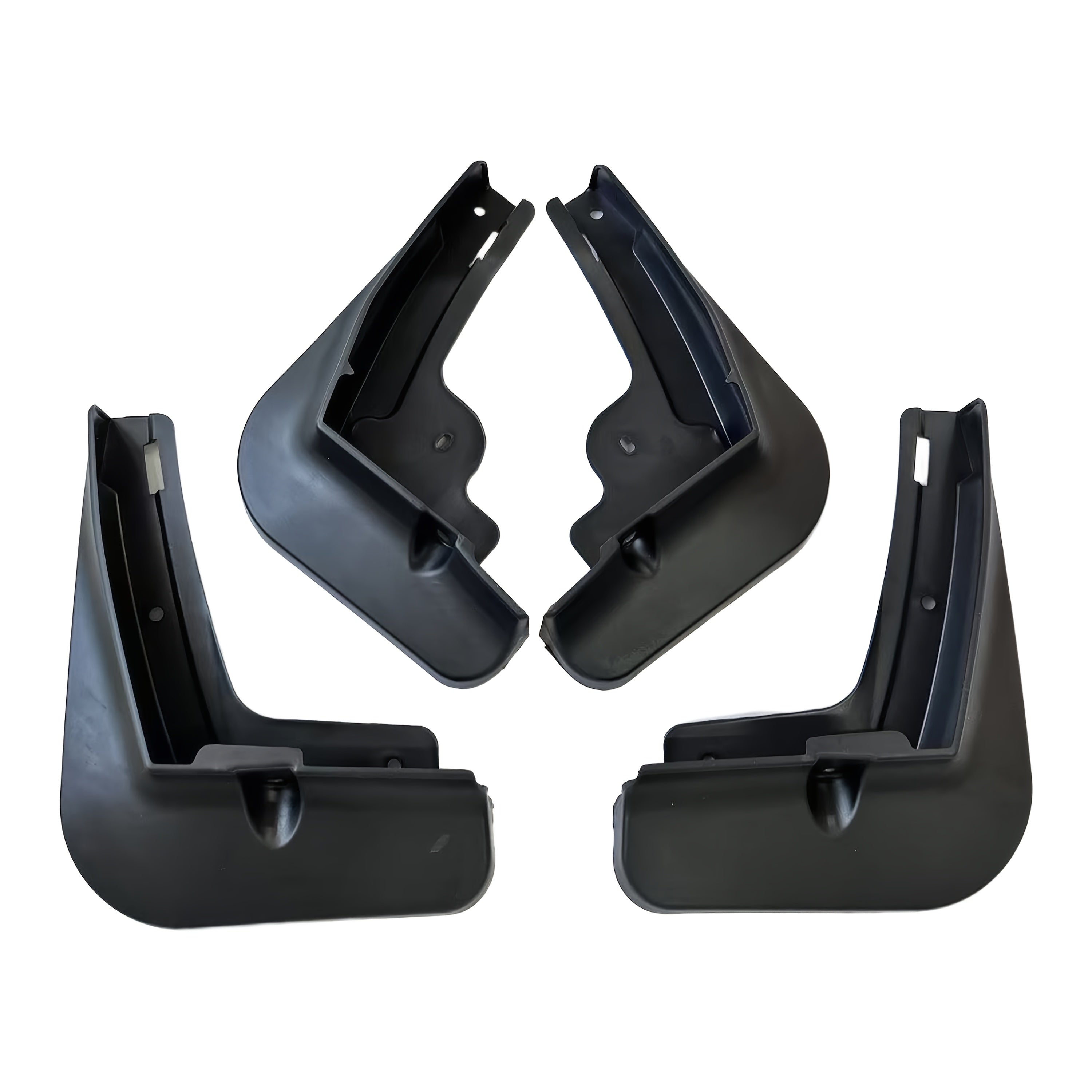 Juego de 4 piezas de guardabarros de plástico para coche para accesorios delanteros y traseros de delfín