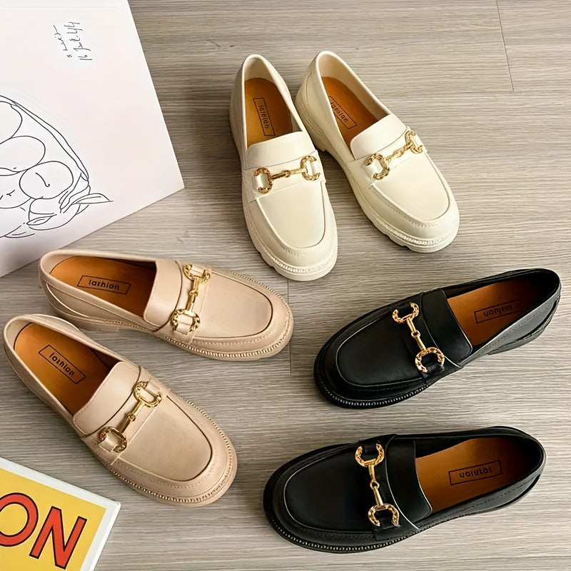 Women’s Summer Loafers Rubber Sole Non-Slip Breathable Slip-On Shoes