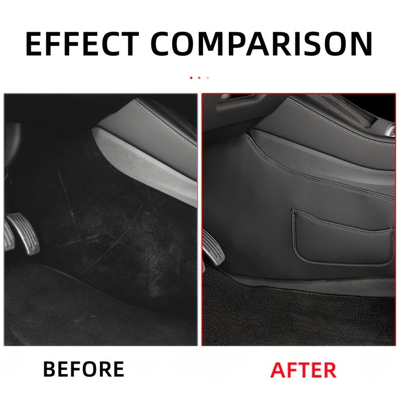 Car Interior Foot Mat for Tesla Model Y Central Control Protection