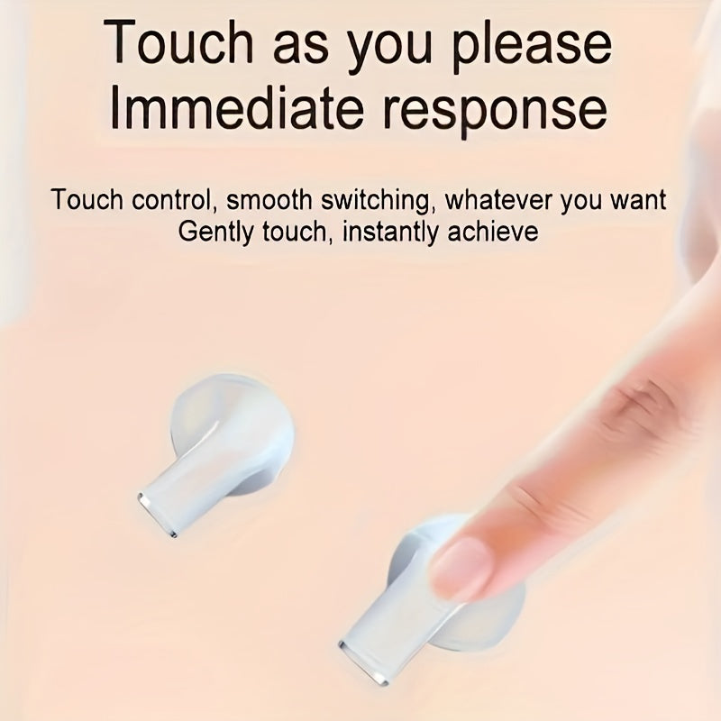 Wireless Earbuds with Volume Control Noise Cancelling In-Ear Headphones for Android iPhone