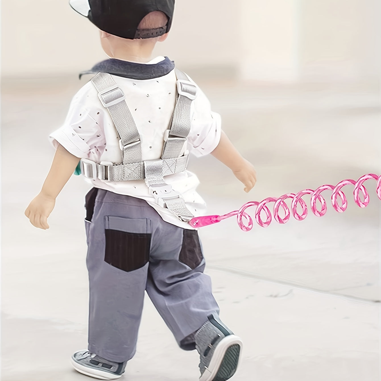 Baby Child Safety Leash with Anti-Lost Hand Ring and Walking Strap