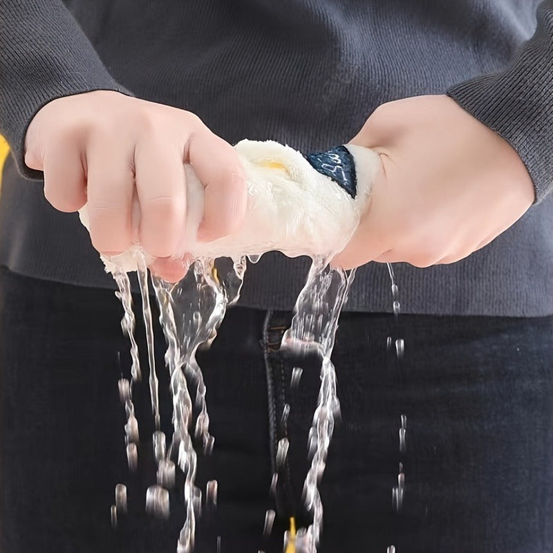 Cartoon Duck Hand Towel Kitchen Dish Towel Absorbent Quick-Dry Durable Stylish