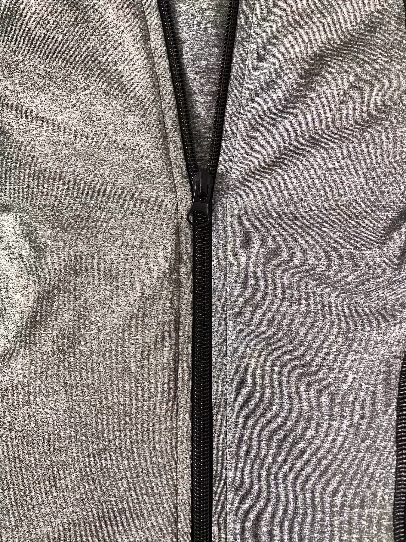 Plus-Size Women Hoodie Sweatshirt Gradient Color Spandex Zip Activewear