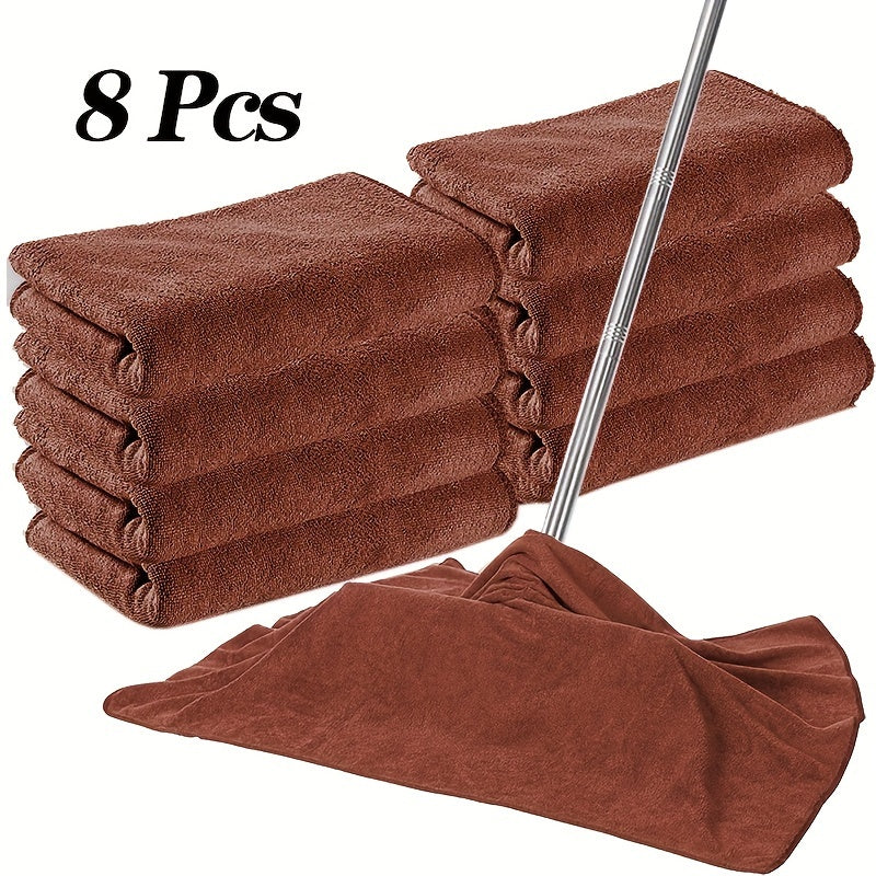 8 Pack Extra Large Microfiber Towels Space Theme Soft Absorbent Reusable Oblong