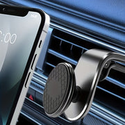 Universal avtomobil telefon uchun tutqich magnitli vent montaji 360° burilish sozlanadigan