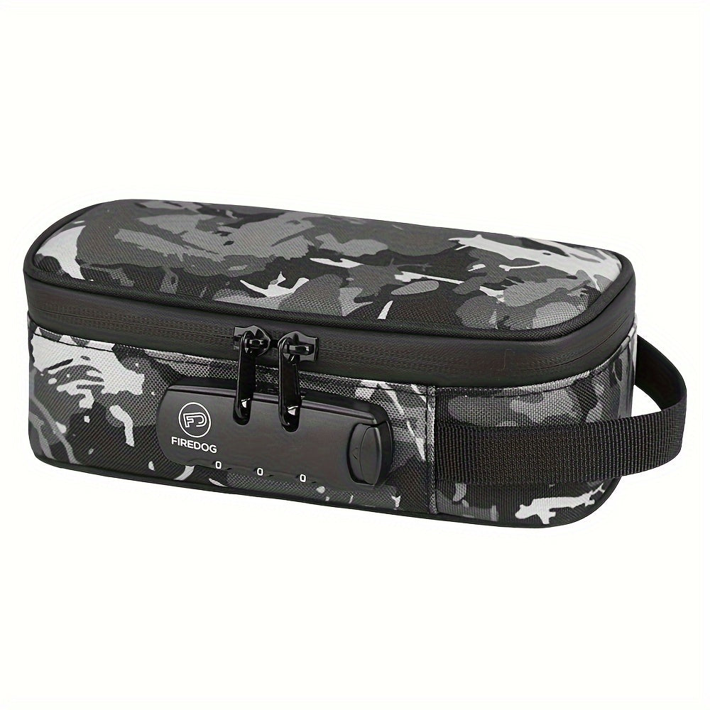 Яркая вязаная сумка для хранения с защитой от запаха и замком для банок и бутылок