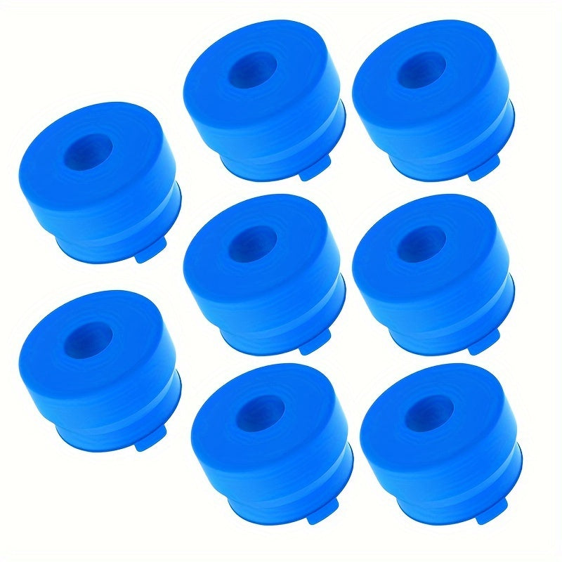 Silicone Water Jug Caps for Wide Mouth Water Bottles Thick Plugs Anti-Slip Slots