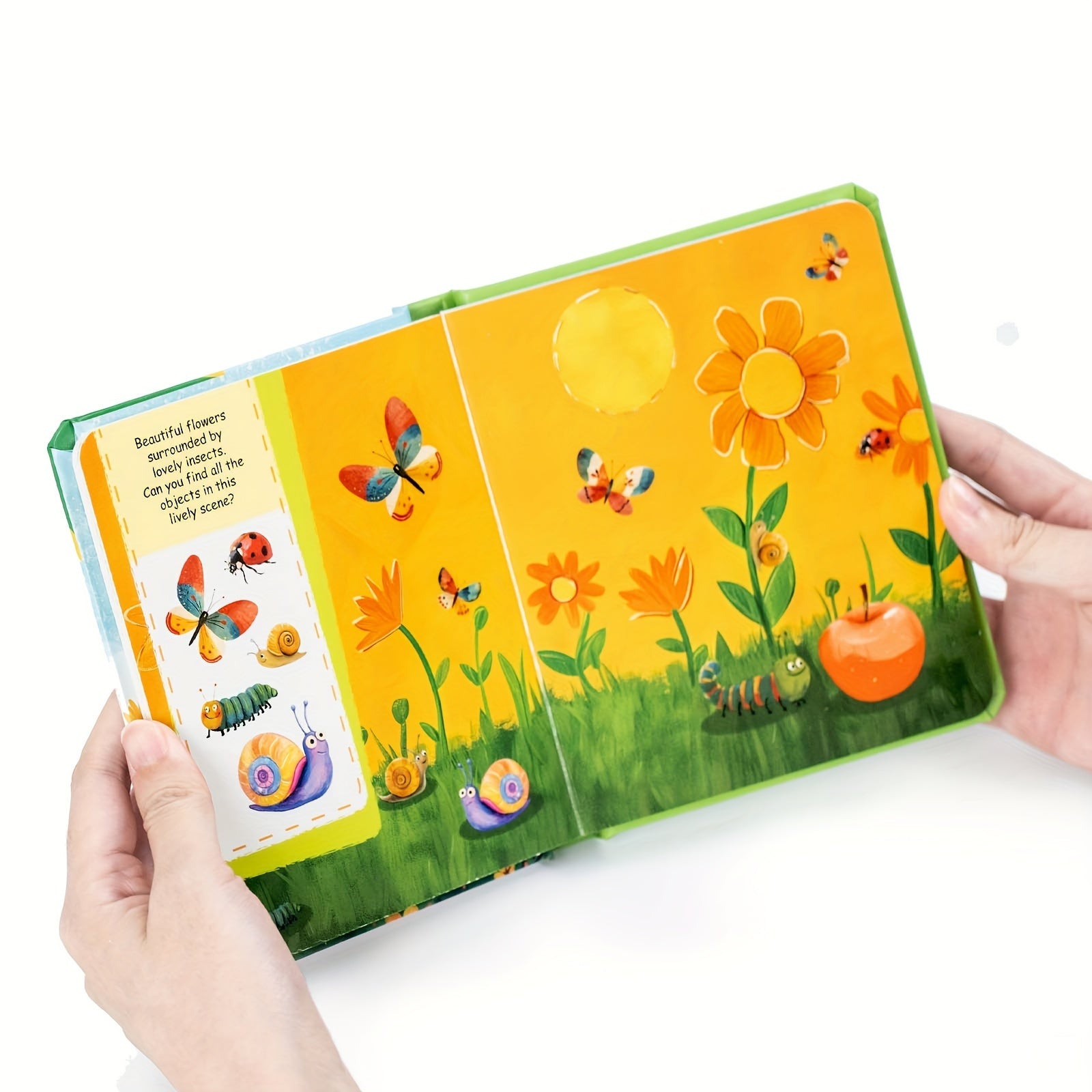 Children's Hardcover Board Books for Exploring and Discovering Educational Toy for Kids Ages 0+