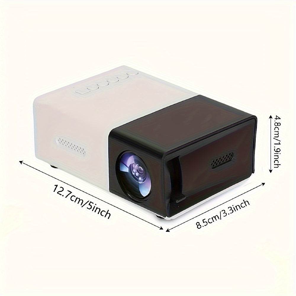 Mini Projector 720P 1080P Support 2800 Lumens USB SD AV Smartphone Compatible