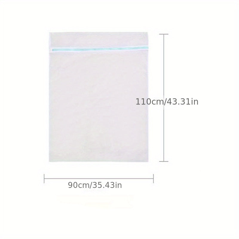 Mesh Laundry Bag for Delicates Large Zippered Clothing Protector 59x80cm or 89x43cm