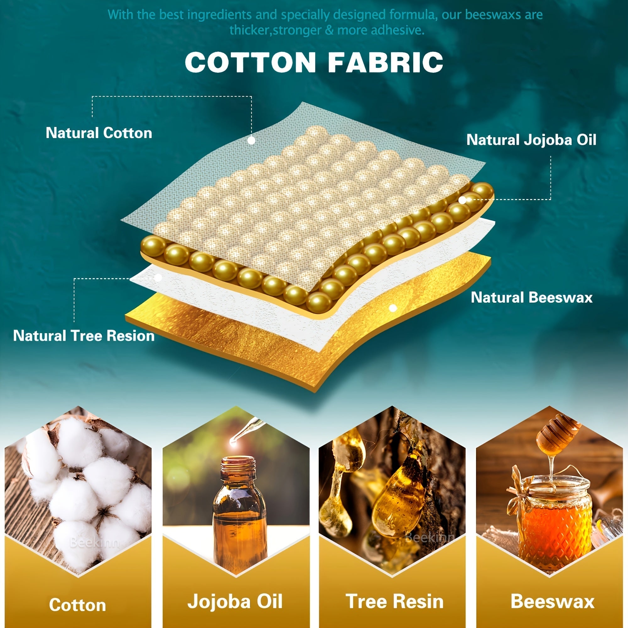 Food Covers Set 9 Pieces Beeswax Wraps Reusable Food Preservation for Leftovers and Fruits