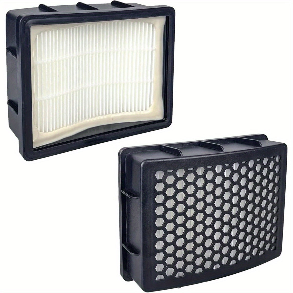 Reusable HEPA Filter for Vacuum Cleaners Honeycomb Pattern Compatible with Multiple Models