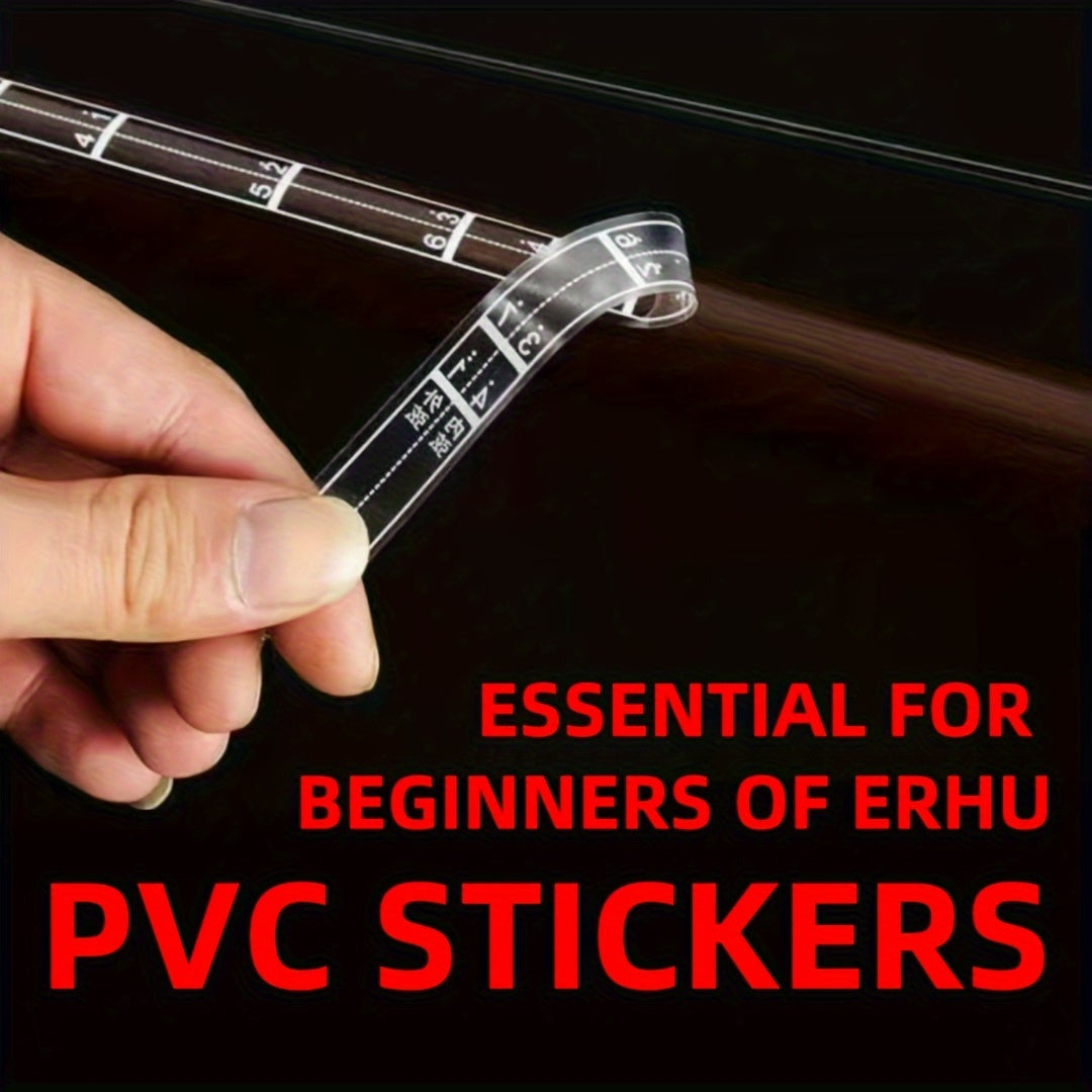 Erhu Fretboard Stickers for Beginners White Musical Instrument Accessories