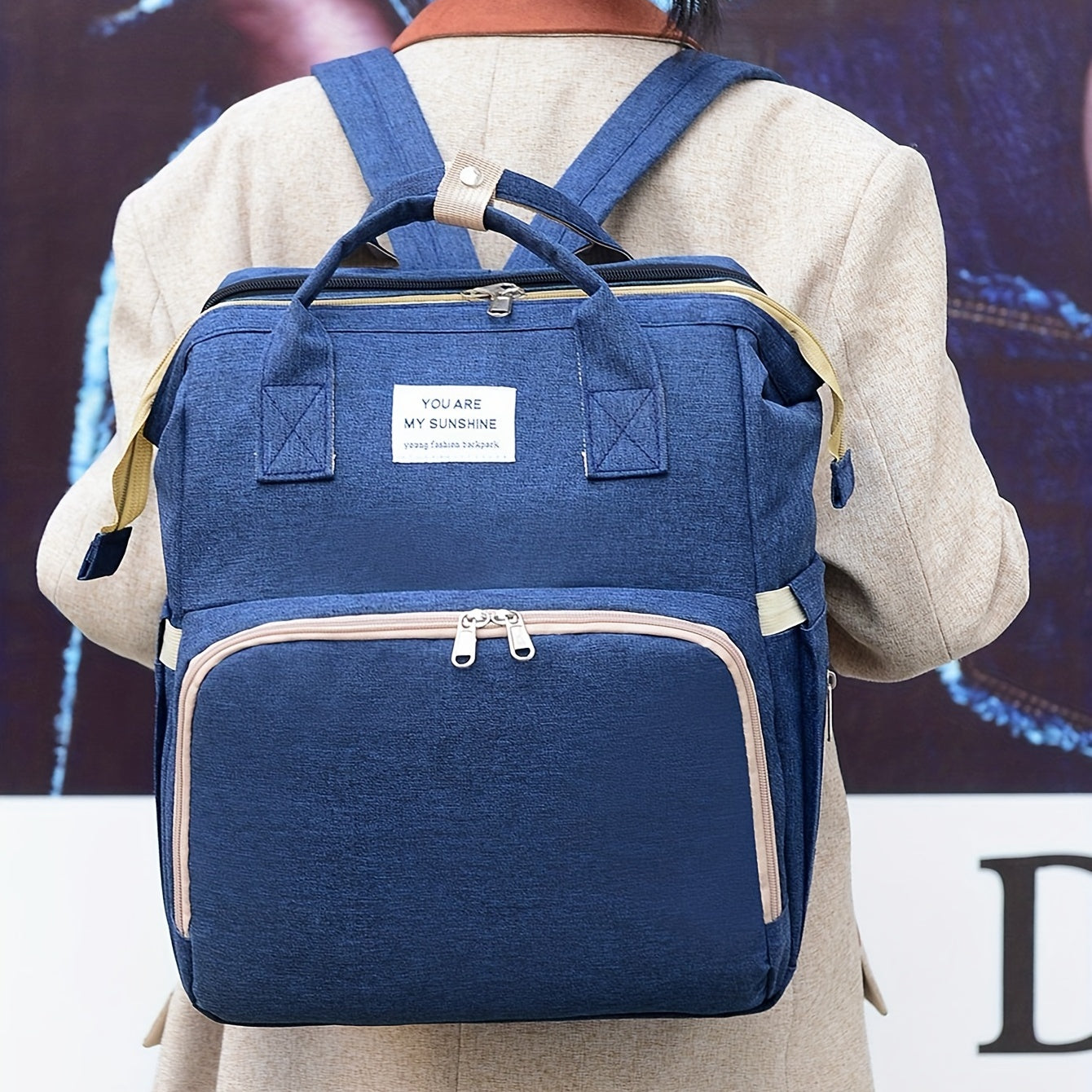 Lightweight Canvas Tote Bag for Women with Spacious Interior and Compact Design