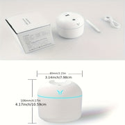Portable USB Aromatherapy Humidifier for Car Bedroom Home Moisturizer