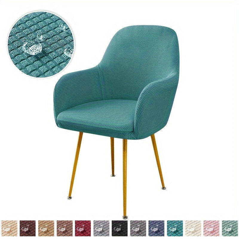 Чехол для офисного кресла с подлокотниками для обеденной и гостиной мебели, защитный чехол для сиденья