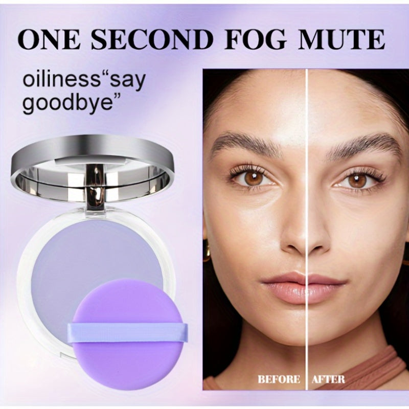 Невидимая магическая полупрозрачная пудра для контроля жирности, компактная, легкое завершение