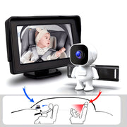 Car Mirror Camera for Cars In-Car Safety Monitor with Monitoring Camera