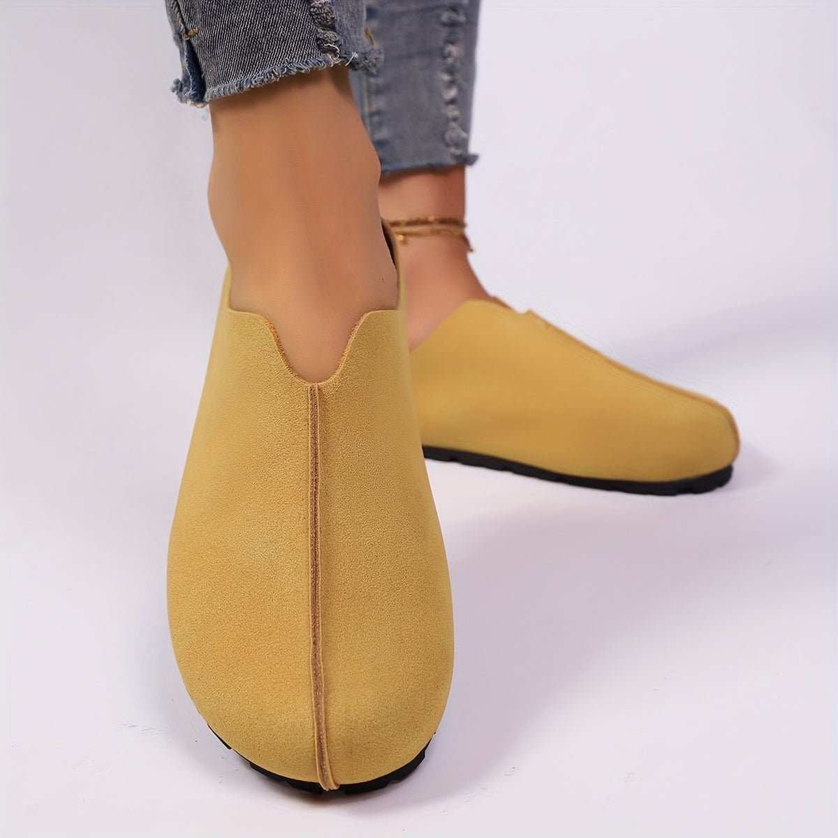 Women's Fashion Platform Boots Mules Clogs with Stylish Design